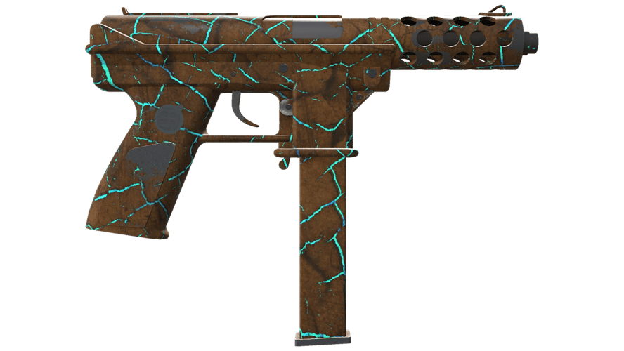 Tec-9 | Cracked Opal (Battle-Scarred)