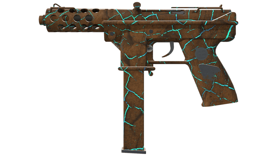 Tec-9 | Cracked Opal (Battle-Scarred)