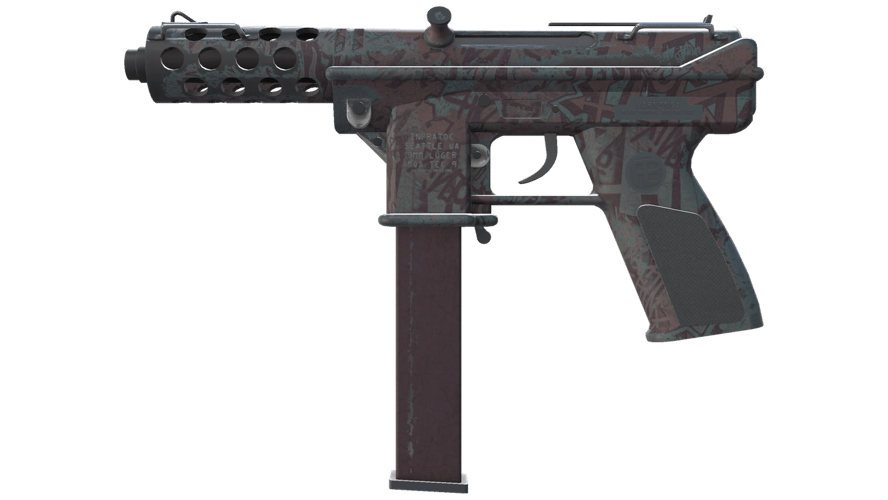 Tec-9 | Phoenix Chalk (Well-Worn)