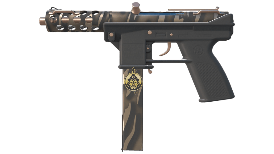 Tec-9 | Тигровый трафарет (Прямо с завода)