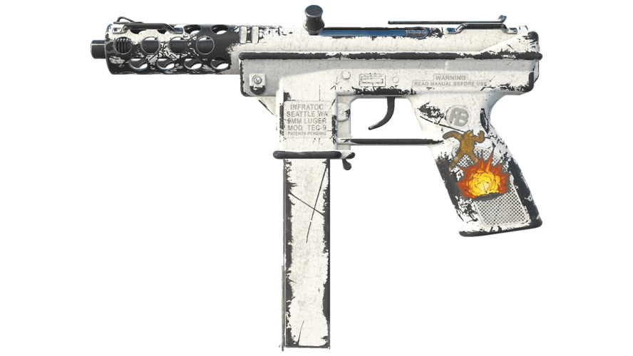Tec-9 | Снежная мгла (Поношенное)