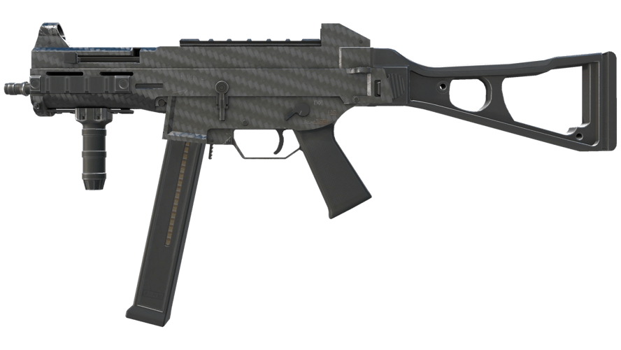 UMP-45 | Carbon Fiber (Minimal Wear)