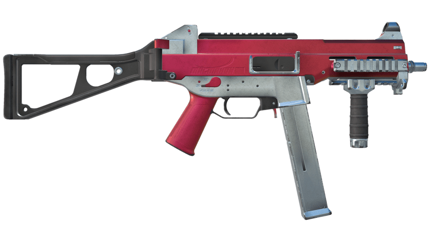 UMP-45 | Crimson Foil (Field-Tested)