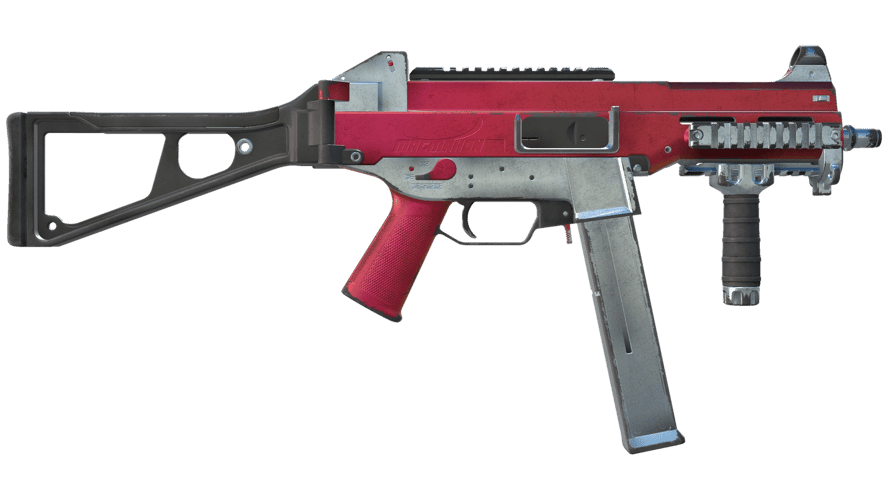 UMP-45 | Багровая фольга (Поношенное)