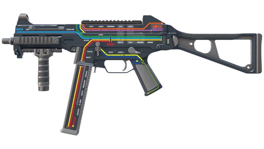 UMP-45 | Late Night Transit (Factory New)