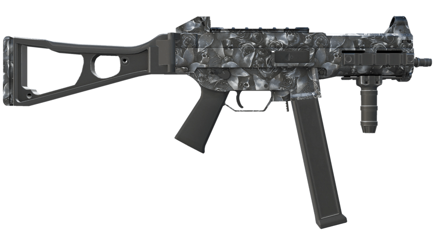UMP-45 | Metal Flowers (Minimal Wear)