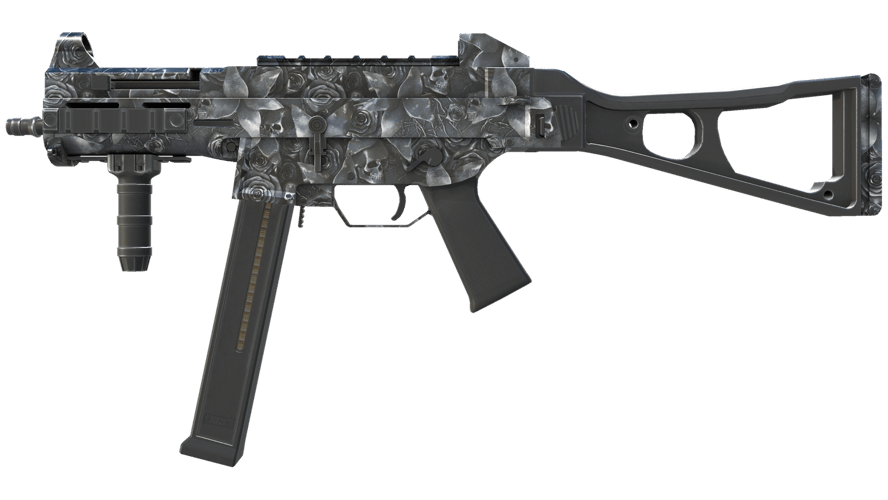 UMP-45 | Metal Flowers (Minimal Wear)
