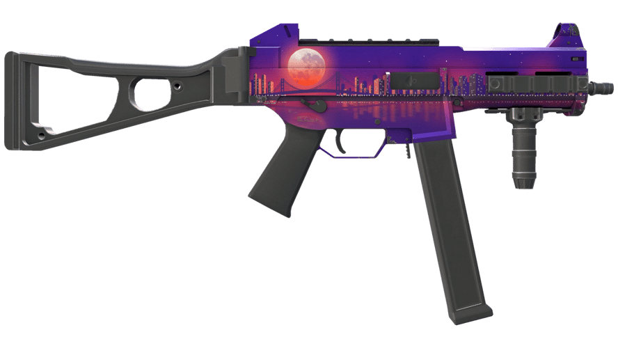 UMP-45 | Лунная ночь (Немного поношенное)
