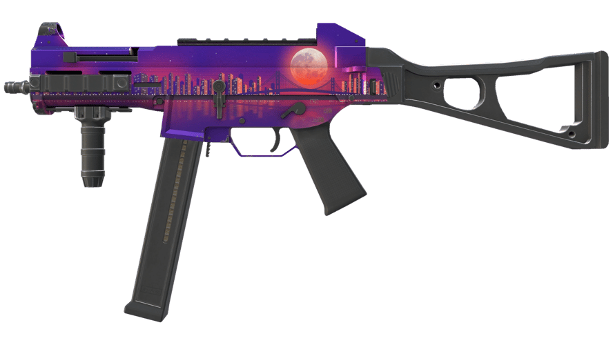UMP-45 | Лунная ночь (Немного поношенное)