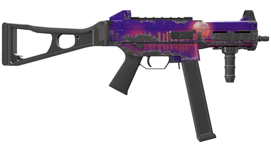 UMP-45 | Moonrise (Well-Worn)