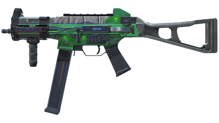 UMP-45 | Plastique (Field-Tested)