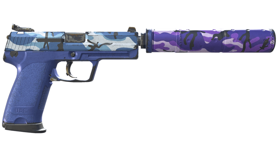 USP-S | Alpine Camo (Well-Worn)