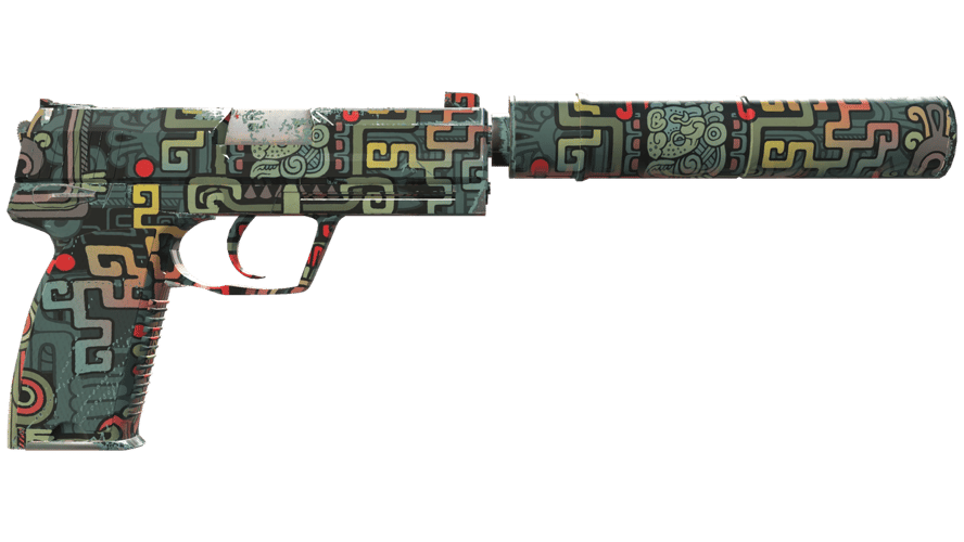 USP-S | Ancient Visions (Minimal Wear)