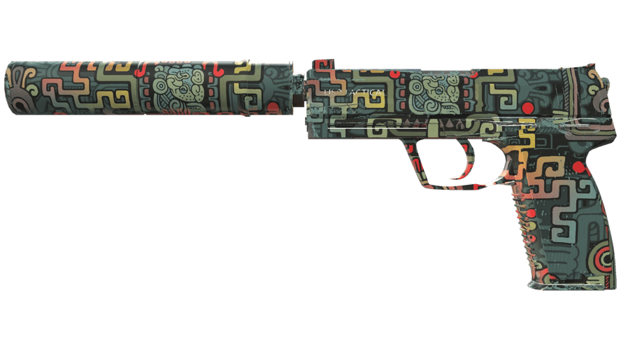 USP-S | Ancient Visions (Minimal Wear)