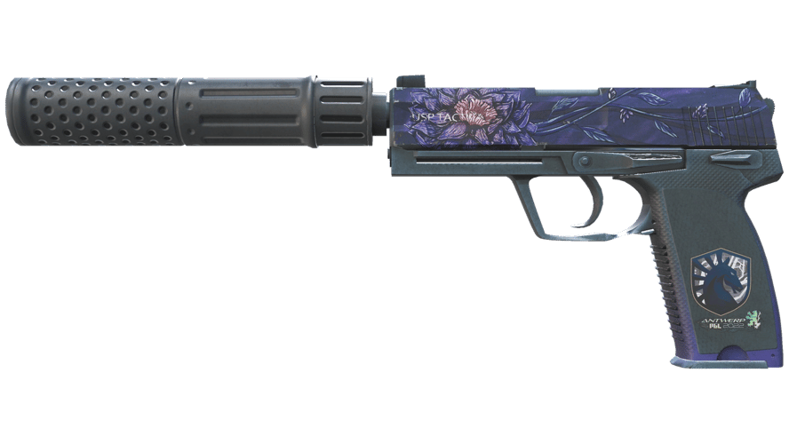 USP-S | Black Lotus (Well-Worn)