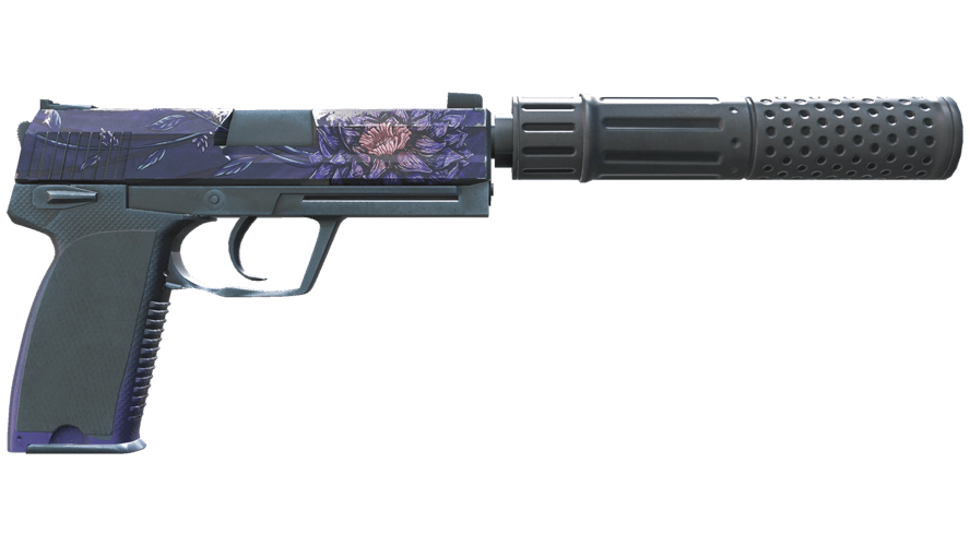 USP-S | Black Lotus (Well-Worn)