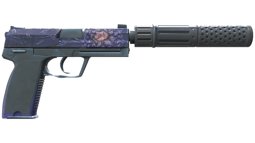 USP-S | Black Lotus (Well-Worn)