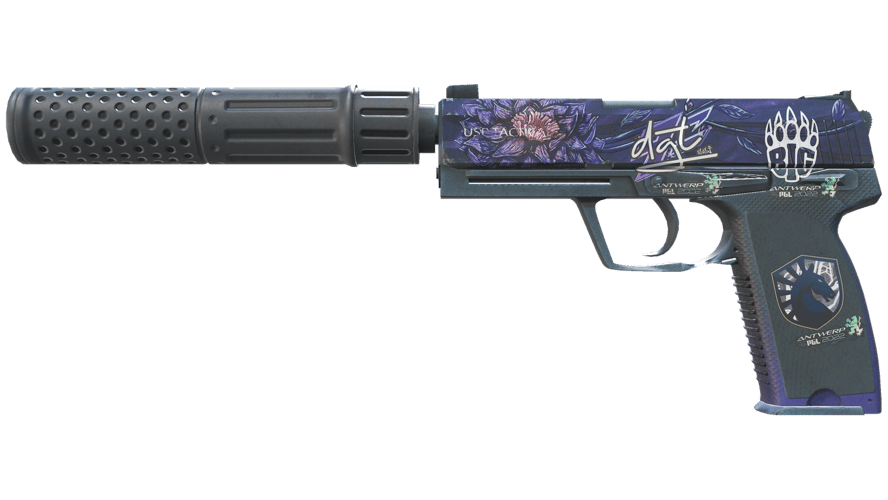 USP-S | Black Lotus (Well-Worn)