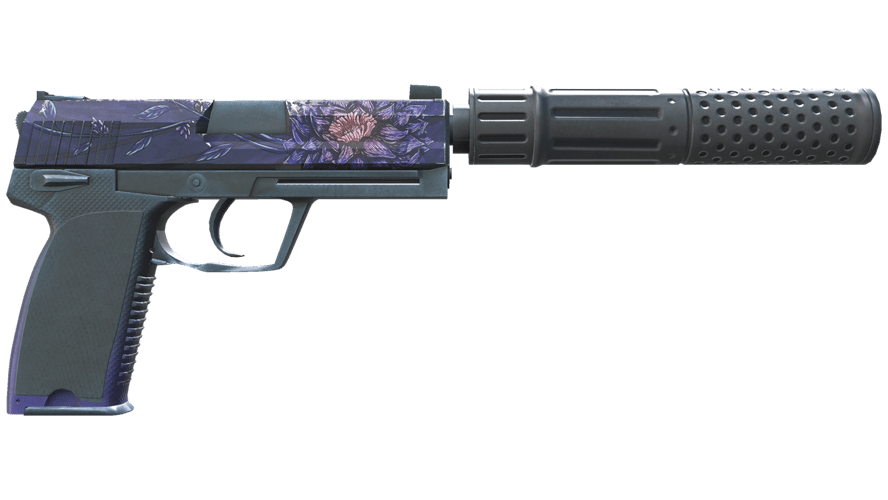 USP-S | Black Lotus (Well-Worn)