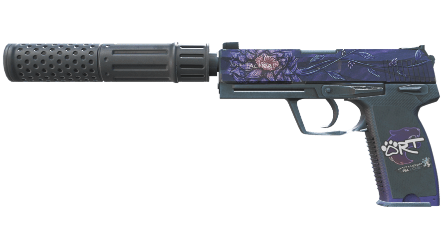 USP-S | Black Lotus (Well-Worn)