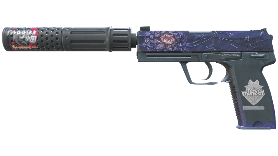 USP-S | Black Lotus (Well-Worn)