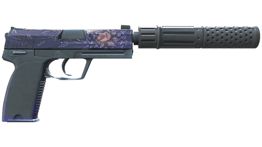 USP-S | Black Lotus (Well-Worn)