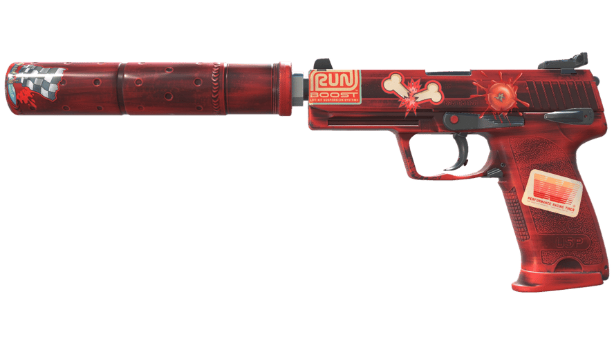 USP-S | Bleeding Edge (Minimal Wear)