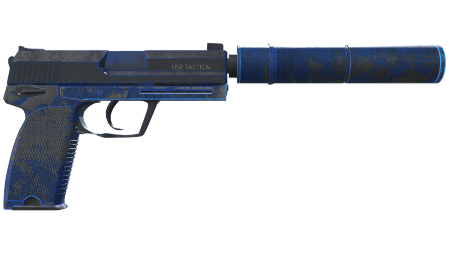 USP-S | Blueprint (Battle-Scarred)