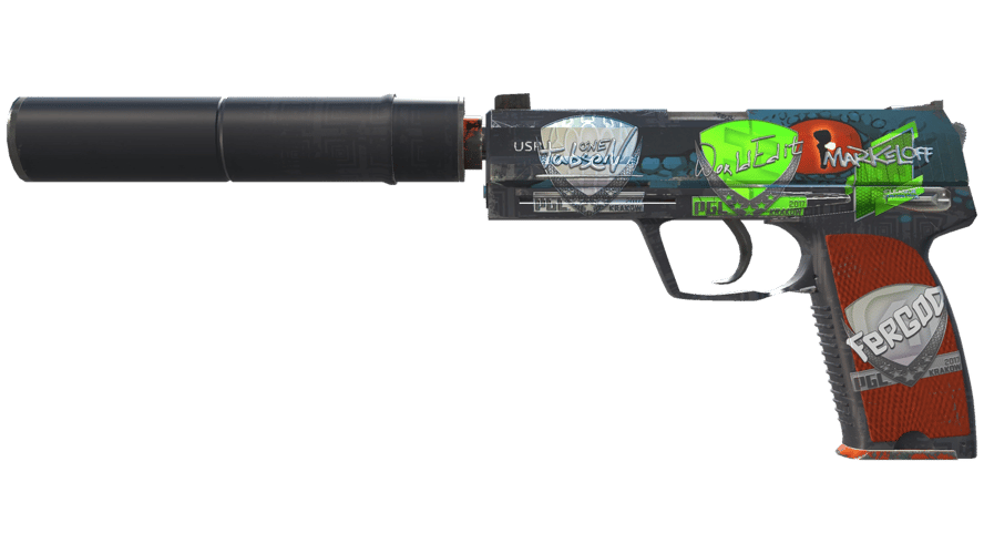 USP-S | Caiman (Minimal Wear)