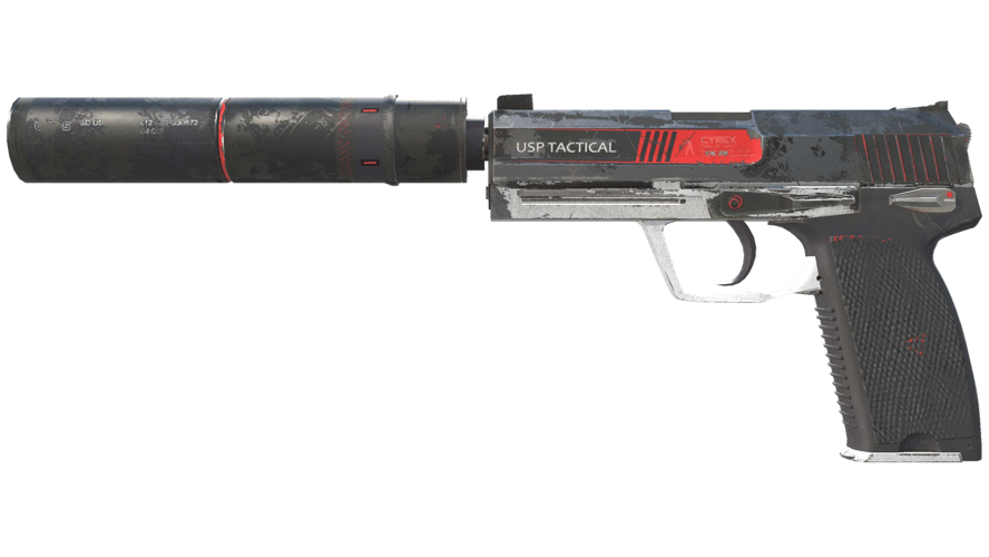 USP-S | Cyrex (Battle-Scarred)