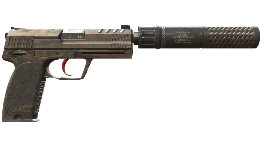 USP-S | Desert Tactical (Well-Worn)