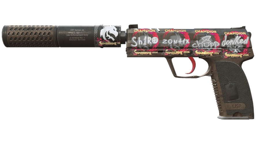 USP-S | Desert Tactical (Well-Worn)