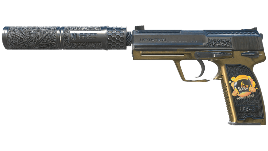 USP-S | Lead Conduit (Well-Worn)