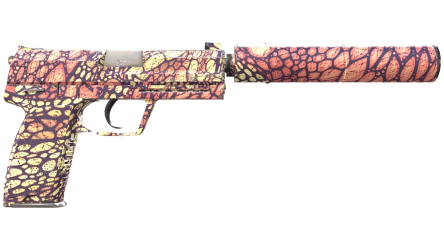 USP-S | Orange Anolis (Minimal Wear)