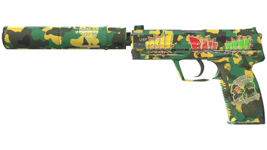 USP-S | Overgrowth (Minimal Wear)