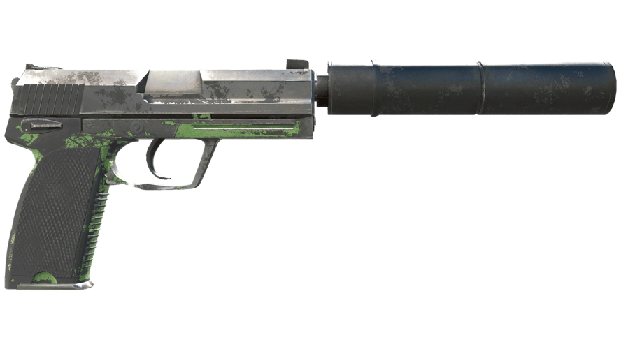 USP-S | Para Green (Battle-Scarred)