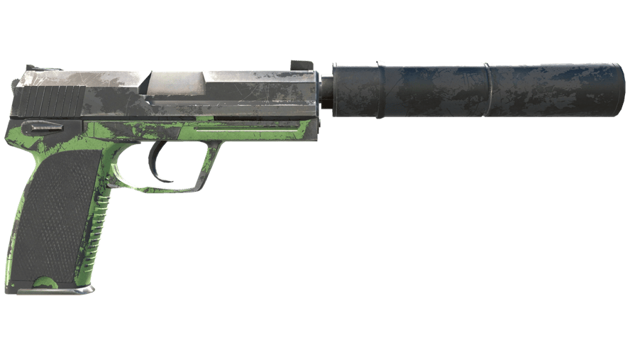 USP-S | Para Green (Well-Worn)