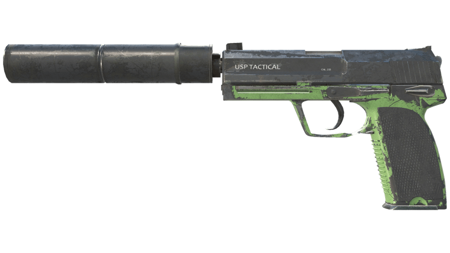 USP-S | Para Green (Well-Worn)
