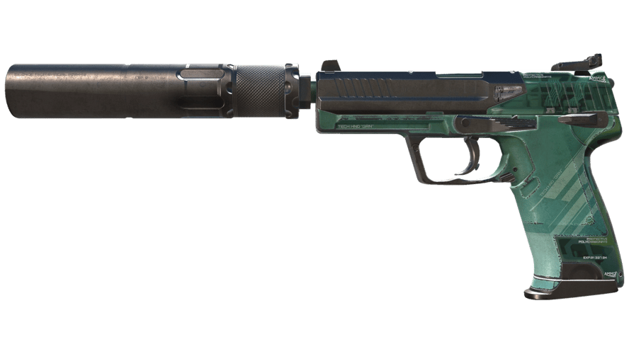 USP-S | PC-GRN (Battle-Scarred)