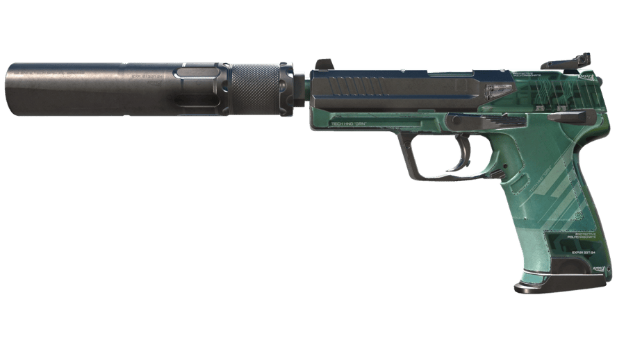 USP-S | PC-GRN (Well-Worn)