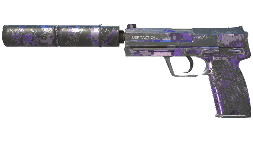 USP-S | Purple DDPAT (Battle-Scarred)