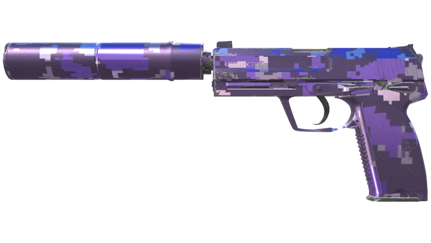 USP-S | Purple DDPAT (Minimal Wear)