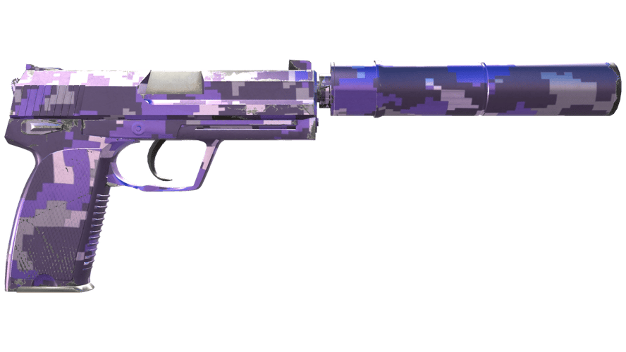 USP-S | Purple DDPAT (Minimal Wear)
