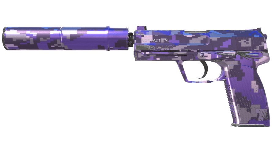 USP-S | Purple DDPAT (Minimal Wear)