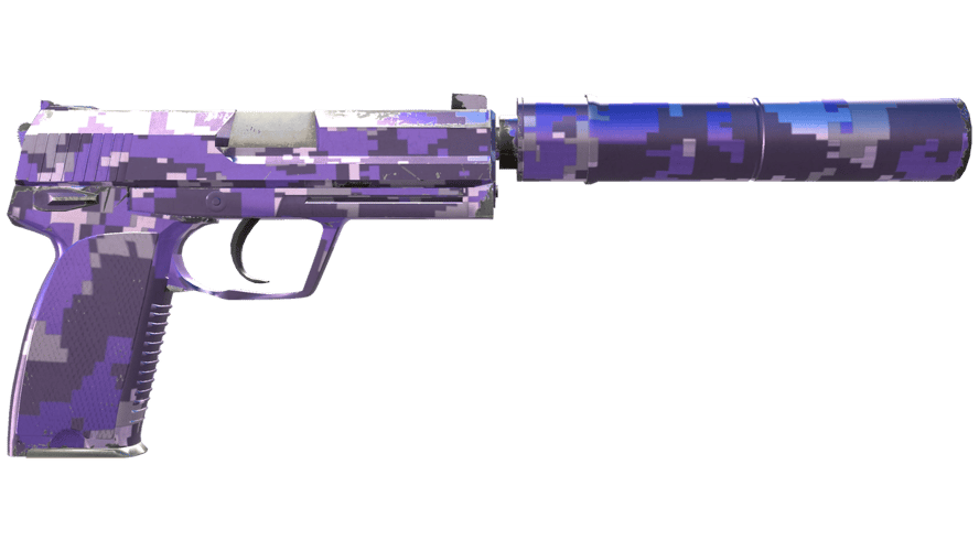USP-S | Purple DDPAT (Minimal Wear)