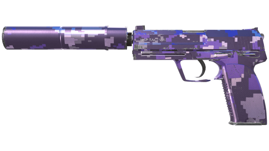 USP-S | Purple DDPAT (Minimal Wear)