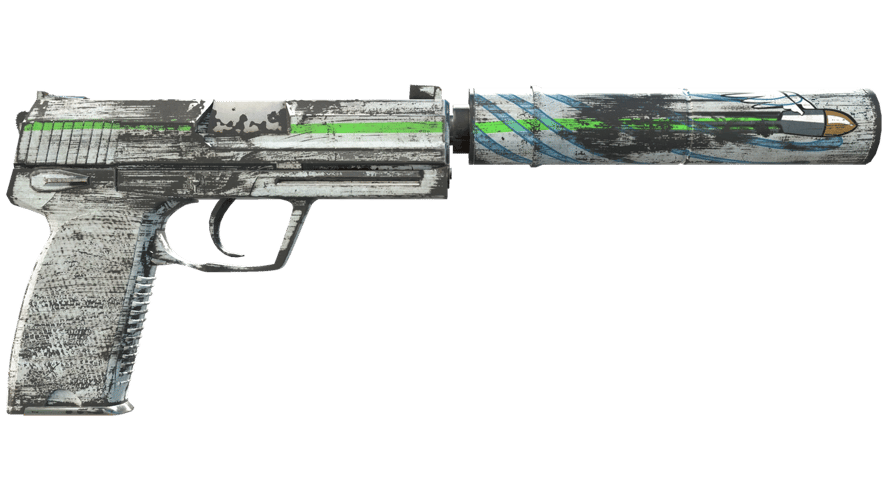 USP-S | Road Rash (Battle-Scarred)