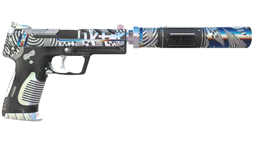 USP-S | Spiral Glitch (Factory New)