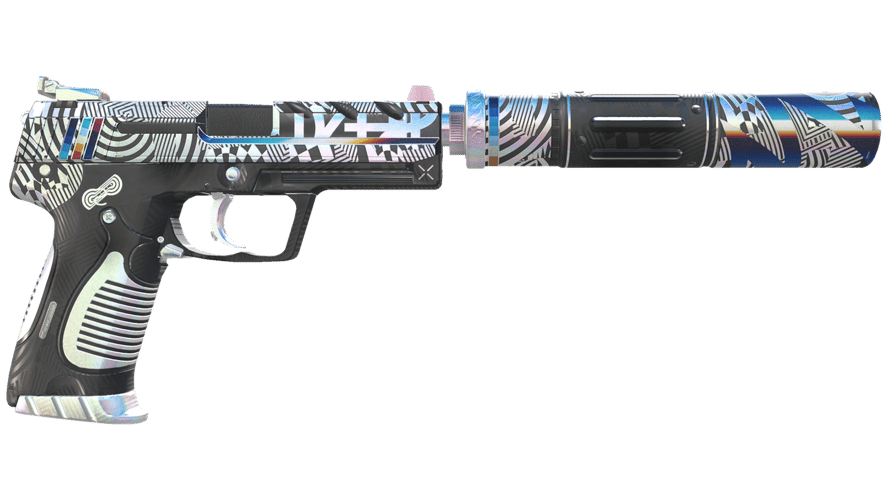 USP-S | Spiral Glitch (Factory New)