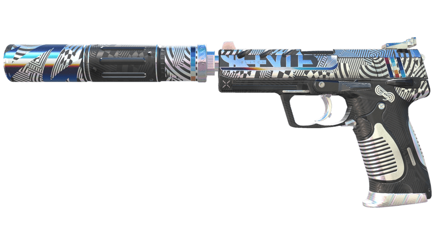 USP-S | Spiral Glitch (Factory New)